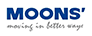 MOONS(ムーンズ)のロゴ